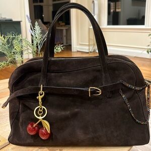 Madewell belted suede bag
